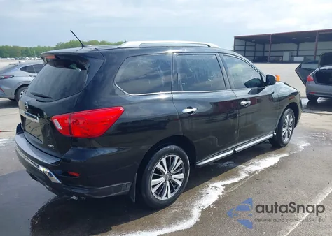 2017 Nissan Pathfinder S из США, поврежденный, VIN 5N1DR2MM9HC687775